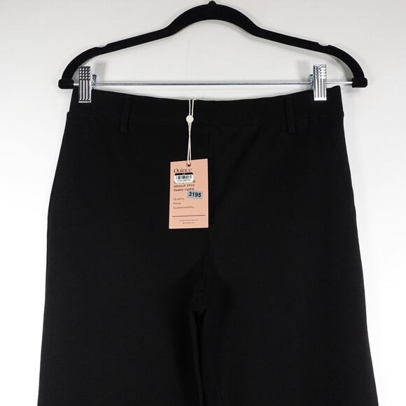 NWT Quince Women's Small Petite 28" Black Straight Leg Ultra Stretch Pants 3195E - Picture 5 of 8